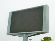 Publicidad al aire libre de la pantalla LED del alto contraste, cartelera P6 de la pantalla del LED con el gabinete del hierro