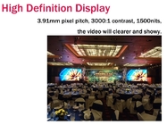 Pantalla LED P6mm, pantalla LED al aire libre 3840Hz de alta resolución de la etapa de SMD