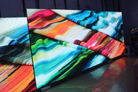 Pantalla LED delgada de la etapa del panel, exhibición llevada a todo color interior 1200CD/SQM brillante
